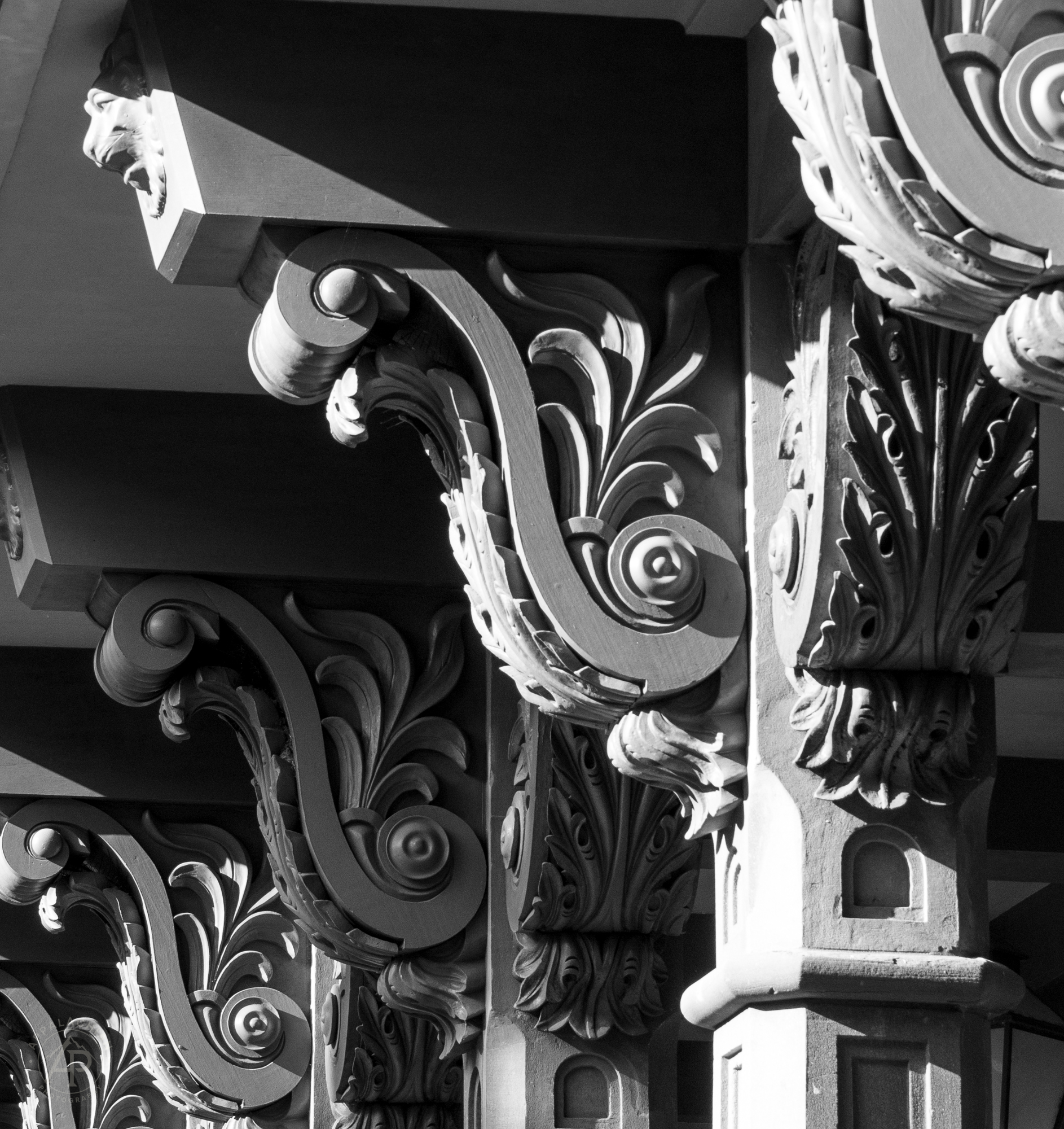 Charleston Architectural Detail BW